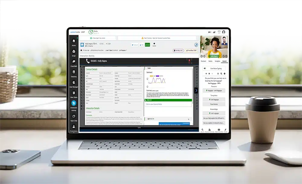 UpstreamWorks Interaction Activity Workspace AgentNow