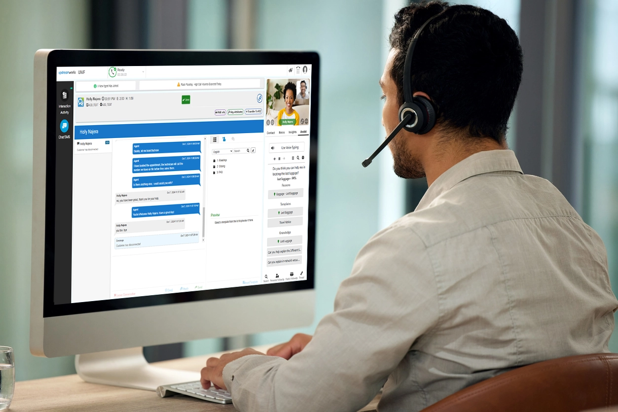 Upstream Works On Finesse AgentNow