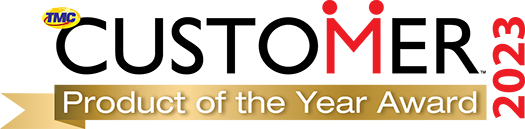 Customer product of the award 2023 logo